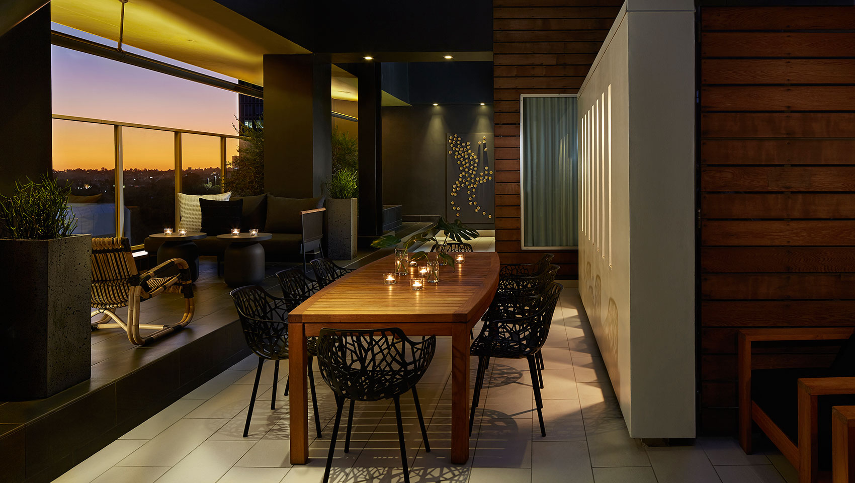 Kimpton Hotel Wilshire Rooftop Penthouse meeting space