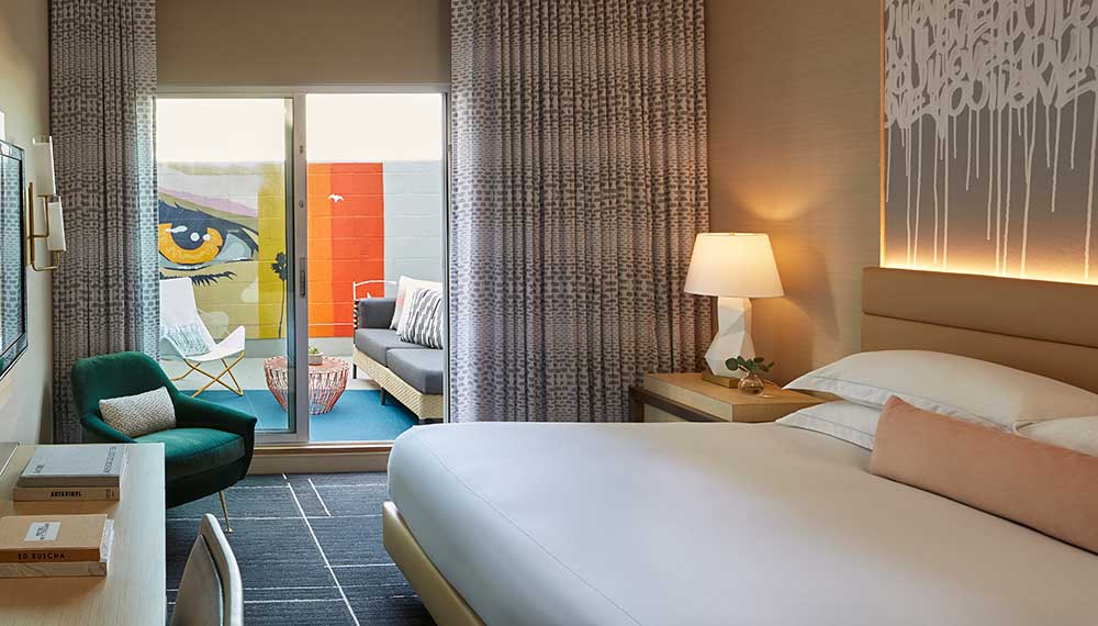 King Patio Room at Kimpton Wilshire